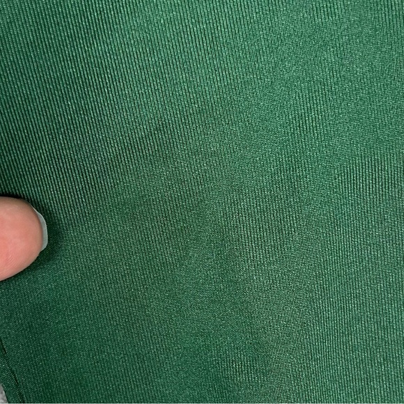 REVOLVE Dress Womens XS Superdown Martyna Deep V Emerald Classy Party Night Out - Picture 7 of 12